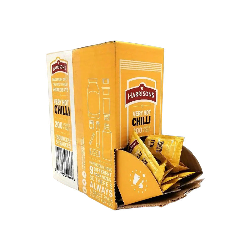 Harrisons Chilli Sauce Sachets 200x10g