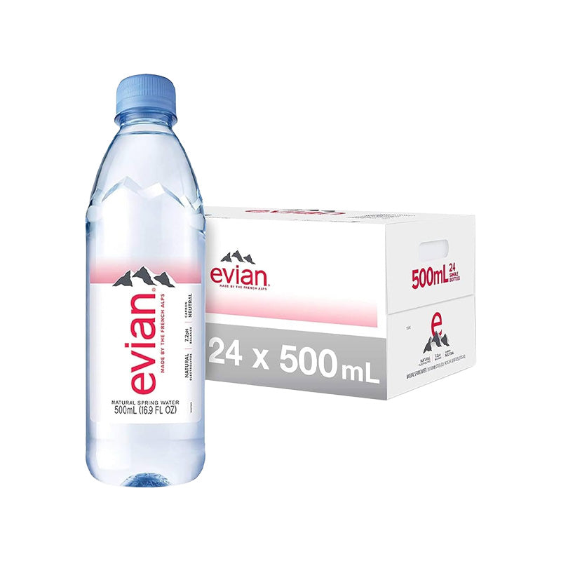 EVIAN WATER 500ML X 24
