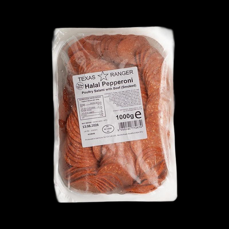 Texas pepperoni 1kg x 8