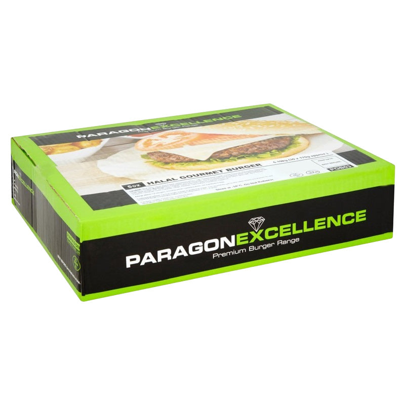 Paragon gourmt 6oz burger 30 x 170g