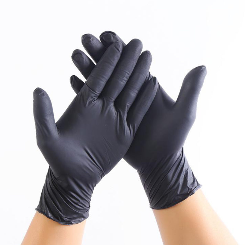 GLOVES NITRILE P.FREE BLACK XL X100