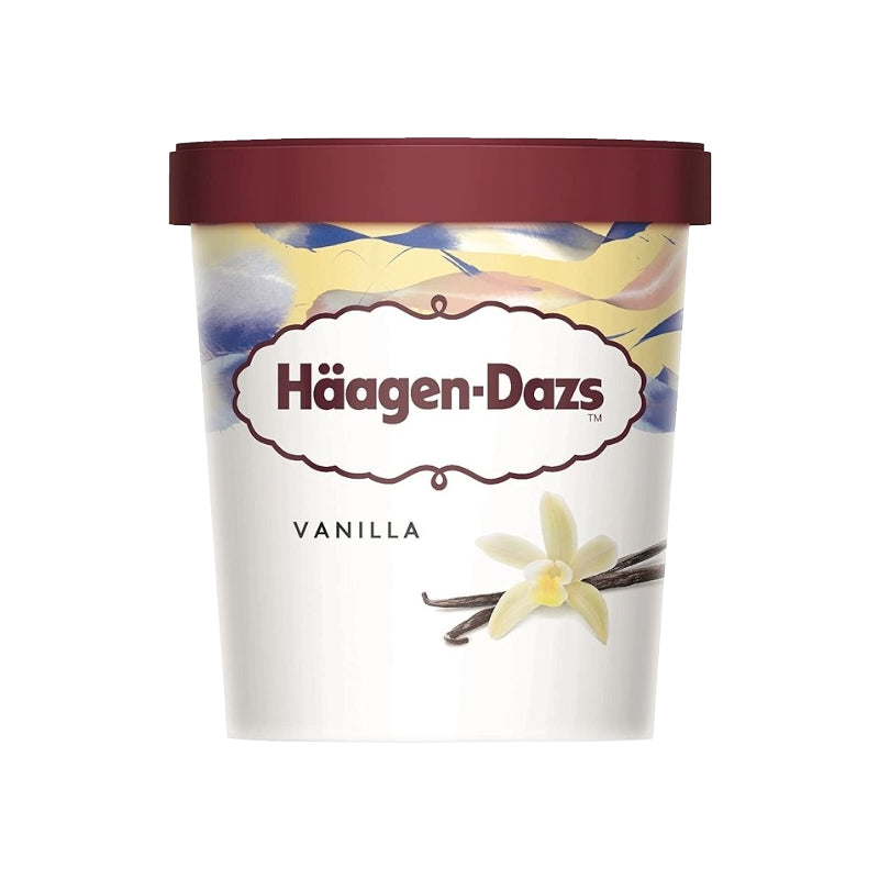Haagen Dazs Vanilla Ice Cream-8x460ml