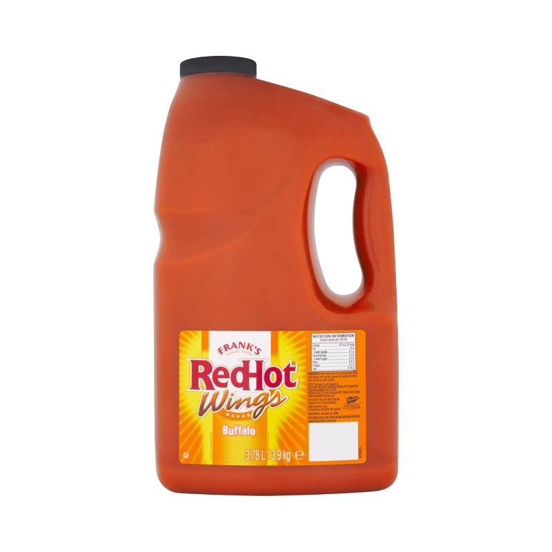 Franks red hot buffalo wing sauce-1x3.78l