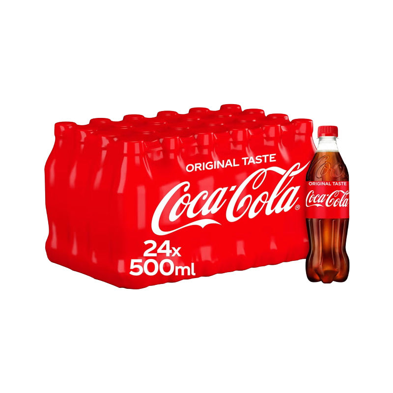 Coca-Cola Original Taste Bottles -(GB)-24x500ml