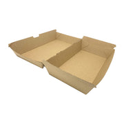Corrugated brown large meal box