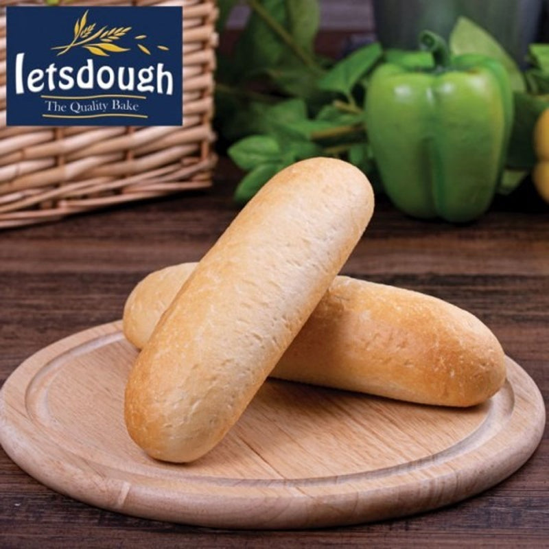 Letsdough part baked panini (27cm)-30x125g