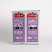 Harrison garlic & herb dips 100 x 25g