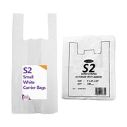S2 vest carrier plastic bags 20 x 90