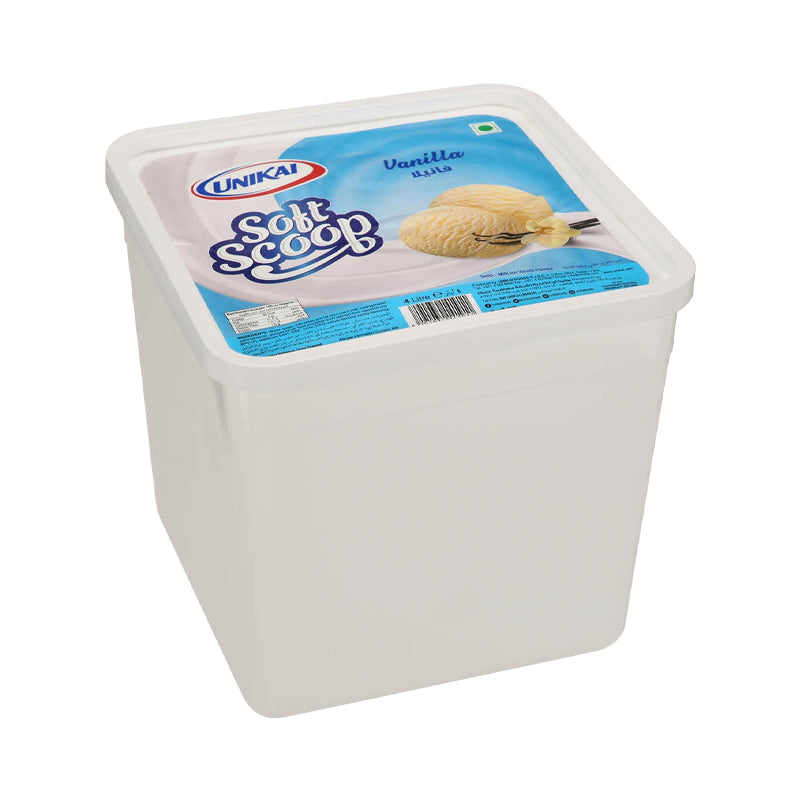 Vanilla soft scoop ice cream 1 x10ltr