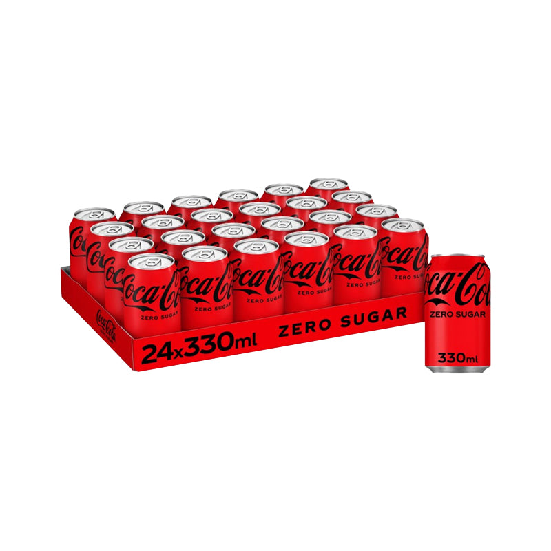 Coke zero 330ml x 24