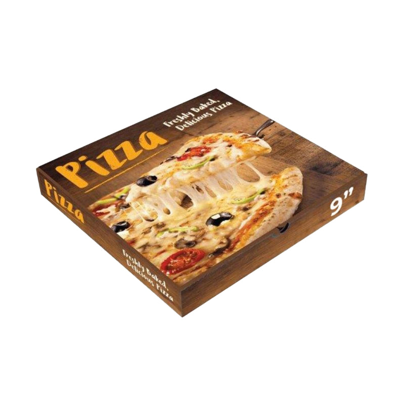 Delicious pizza box 9" 90pcs