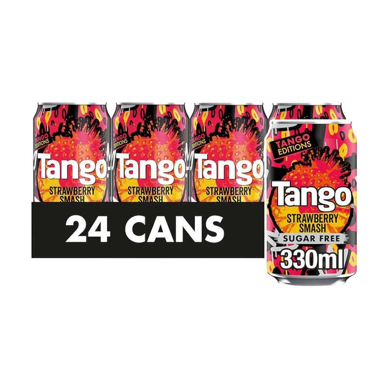 Tango strawberry smash sugr free 330ml x24