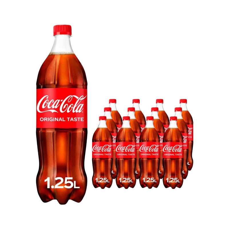 COKE BOTLES 1.25ML X 12
