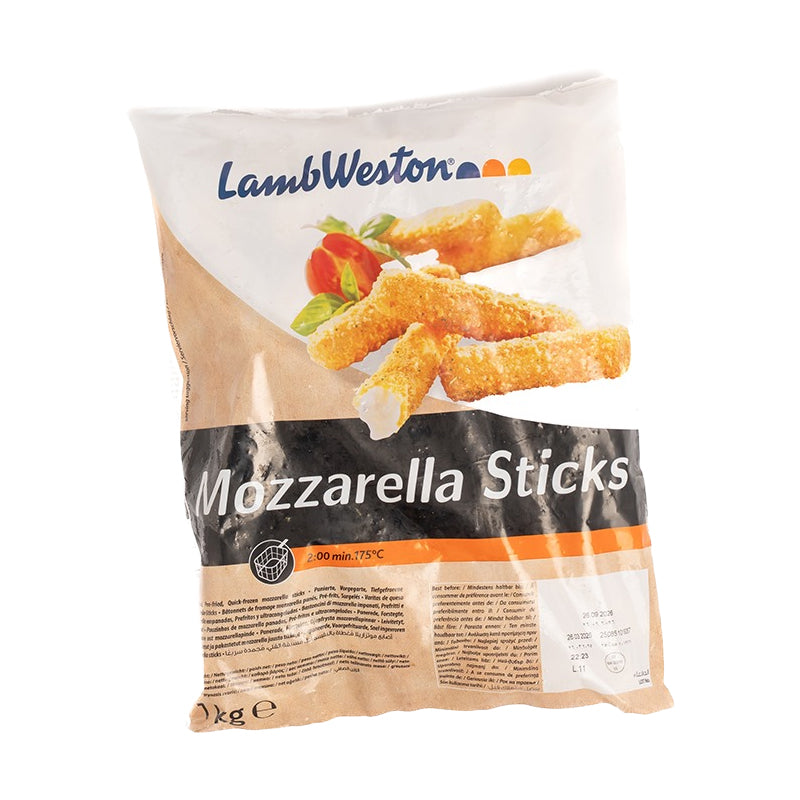 Lamb weston mozzarella sticks x 1kg