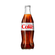 GLASS BOTTLES DIET COKE