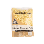 LAMB WESTON PRIVATE RESERVE 9X9 3/8 CHIPS X 2.5KG