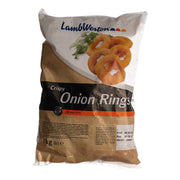 Lamb weston onion rings crispy x 1kg