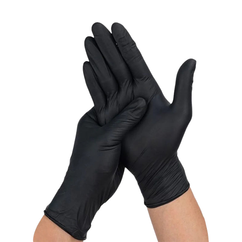 BLACK GLOVES MEDIUM