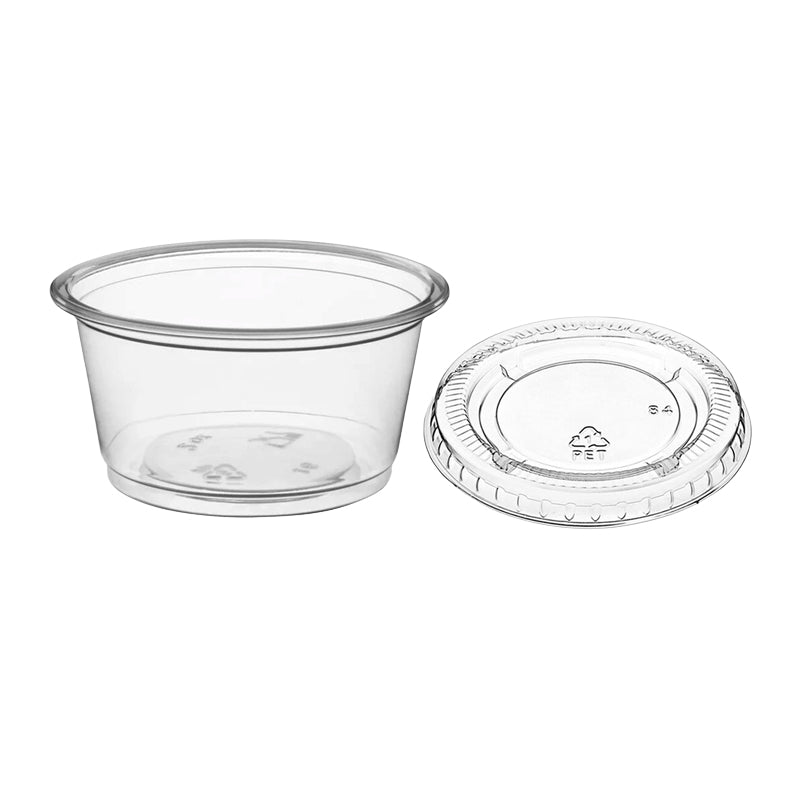 EEP 2OZ CUPS & LIDS X800