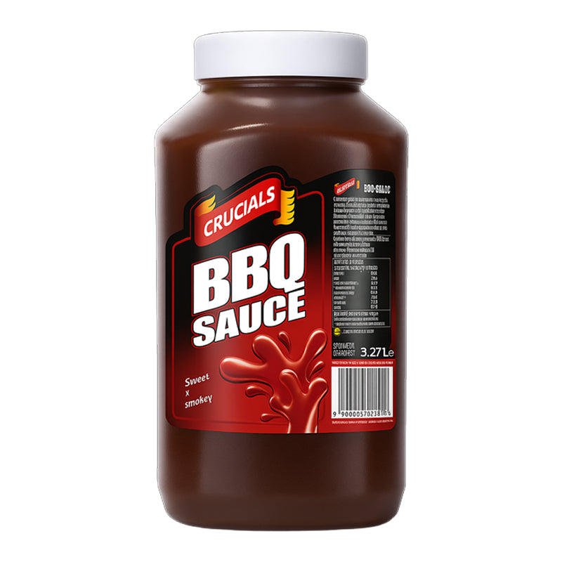 CRUCIALS BBQ SAUCE 2 X 2.27L