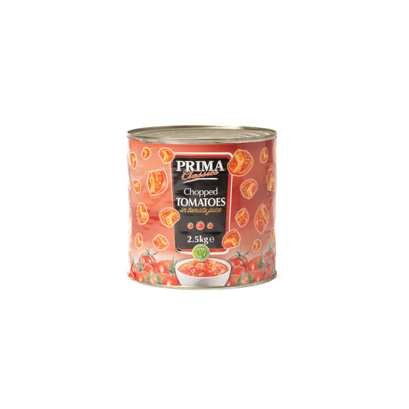 PRIMA CHOPPED TOMATOES 6X2250G