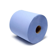 Heavy Duty  CENTREFEED BLUE ROLLS  150M X 6