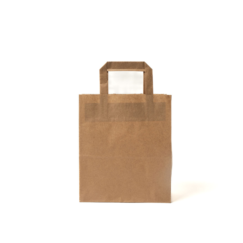 EP MEDIUM BROWN BAGS WITH HANDLE X225