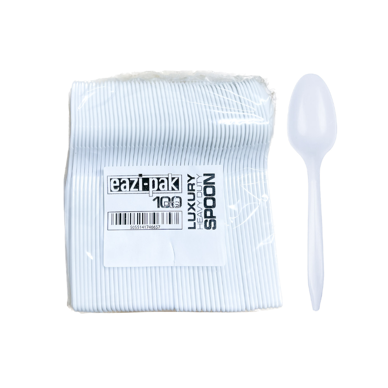 PLASTIC REUSEABLE SPOONS