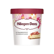 HAAGEN DAZS STRAWBERRY CHEESE CAKE