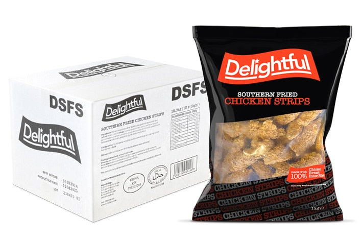 DELIGHTFUL CHICKEN STRIP 2kg (35G)
