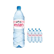EVIAN WATER 1.5 X 8